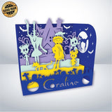 Coraline - Paper Cut Mini-Showcase File - Cricut File - 10x12cm - LightBoxGoodMan - LightboxGoodman