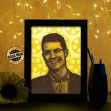 Cr7 - Paper Cutting Light Box - LightBoxGoodman - LightboxGoodman