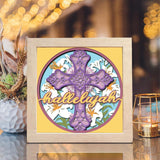 Cross – Paper Cut Light Box File - Cricut File - 8x8 Inches - LightBoxGoodMan