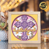 Cross – Paper Cut Light Box File - Cricut File - 8x8 Inches - LightBoxGoodMan - LightboxGoodman