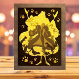 Cruella De Vil - Paper Cutting Light Box - LightBoxGoodman - LightboxGoodman