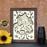 Cruella De Vil - Paper Cutting Light Box - LightBoxGoodman - LightboxGoodman