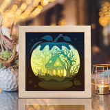 Crystal Apple – Paper Cut Light Box File - Cricut File - 20x20cm - LightBoxGoodMan