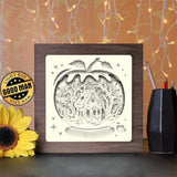 Crystal Apple - Paper Cutting Light Box - LightBoxGoodman - LightboxGoodman