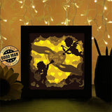 Cupid - Paper Cutting Light Box - LightBoxGoodman - LightboxGoodman