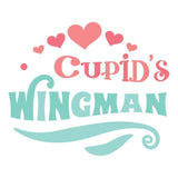 Cupids Wingman - Cricut File - Svg, Png, Dxf, Eps - LightBoxGoodMan