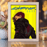 Cyberpunk 2077  – Paper Cut Light Box File - Cricut File - 20x26cm - LightBoxGoodMan