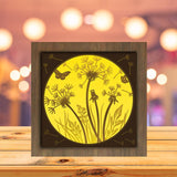 Dandelions - Paper Cutting Light Box - LightBoxGoodman - LightboxGoodman