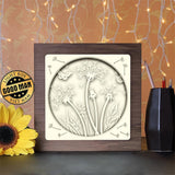 Dandelions - Paper Cutting Light Box - LightBoxGoodman - LightboxGoodman