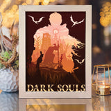 Dark Souls – Paper Cut Light Box File - Cricut File - 20x26cm - LightBoxGoodMan - LightboxGoodman