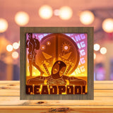 Deadpool - Paper Cutting Light Box - LightBoxGoodman - LightboxGoodman