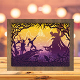 Deathly Hallow - Paper Cutting Light Box - LightBoxGoodman