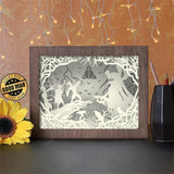 Deathly Hallow - Paper Cutting Light Box - LightBoxGoodman - LightboxGoodman