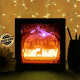 Deer 2 - Paper Cutting Light Box - LightBoxGoodman - LightboxGoodman