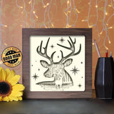 Deer In The Forest - Paper Cutting Light Box - LightBoxGoodman - LightboxGoodman