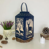 Deer - Paper Cut Lantern File - Cricut File - 10x20cm - LightBoxGoodMan