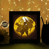 Demon Slayer - Paper Cutting Light Box - LightBoxGoodman - LightboxGoodman