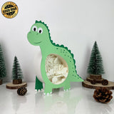 Dinosaurs 2 - Dinosaur Papercut Lightbox File - 7.7x8" - Cricut File - LightBoxGoodMan - LightboxGoodman