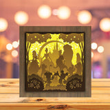 Disney 2 Square - Paper Cutting Light Box - LightBoxGoodman - LightboxGoodman