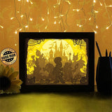 Disney Halloween - Paper Cutting Light Box - LightBoxGoodman - LightboxGoodman