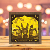 Disney Happy Easter - Paper Cutting Light Box - LightBoxGoodman - LightboxGoodman