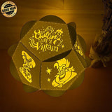 Disney Villains - Pentagon 3D Lantern File - Cricut File - LightBoxGoodMan - LightboxGoodman