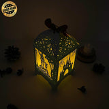 Disneyland - Paper Cut Lantern File - Cricut File - 10,5x20,6cm - LightBoxGoodMan - LightboxGoodman