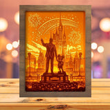 Disneyland - Paper Cutting Light Box - LightBoxGoodman - LightboxGoodman