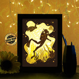 Diver - Paper Cutting Light Box - LightBoxGoodman - LightboxGoodman