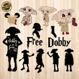 Dobby - Cricut File - Svg, Png, Dxf, Eps - LightBoxGoodMan - LightboxGoodman