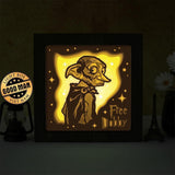 Dobby – Paper Cut Light Box File - Cricut File - 20x20cm - LightBoxGoodMan - LightboxGoodman