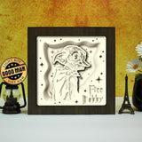 Dobby – Paper Cut Light Box File - Cricut File - 20x20cm - LightBoxGoodMan - LightboxGoodman