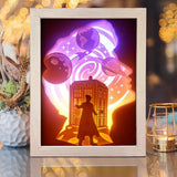 Doctor Who 1 – Paper Cut Light Box File - Cricut File - 20x26cm - LightBoxGoodMan