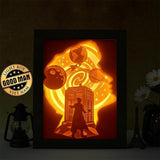 Doctor Who 1 – Paper Cut Light Box File - Cricut File - 20x26cm - LightBoxGoodMan - LightboxGoodman