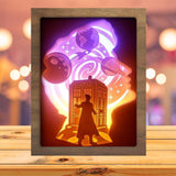 Doctor Who 1 - Paper Cutting Light Box - LightBoxGoodman