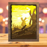 Don Quijote - Paper Cutting Light Box - LightBoxGoodman - LightboxGoodman