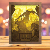 Doom - Paper Cutting Light Box - LightBoxGoodman