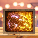 Dragon 3 - Paper Cutting Light Box - LightBoxGoodman