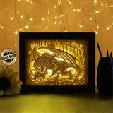 Dragon 3 - Paper Cutting Light Box - LightBoxGoodman - LightboxGoodman