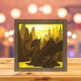 Dragon 4 - Paper Cutting Light Box - LightBoxGoodman - LightboxGoodman