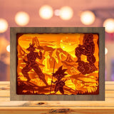 Dragon Ball 1 - Paper Cutting Light Box - LightBoxGoodman - LightboxGoodman