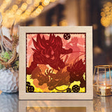 Dragon Ball Z – Paper Cut Light Box File - Cricut File - 20x20cm - LightBoxGoodMan