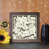 Dragon Ball Z - Paper Cutting Light Box - LightBoxGoodman - LightboxGoodman