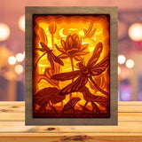 Dragonfly 1 - Paper Cutting Light Box - LightBoxGoodman - LightboxGoodman