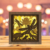 Dragonfly 2 - Paper Cutting Light Box - LightBoxGoodman - LightboxGoodman