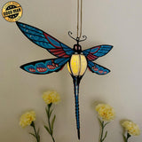 Dragonfly - 3D Dragonfly Lantern File - 15.6x14" - Cricut File - LightBoxGoodMan - LightboxGoodman