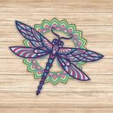 Dragonfly - Paper 3D Layered File - Cricut File - 19x16cm - LightBoxGoodMan