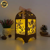 Dragonfly - Paper Cut Lantern File - Cricut File - 10,5x20,6cm - LightBoxGoodMan - LightboxGoodman