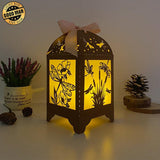 Dragonfly - Paper Cut Lantern File - Cricut File - 10,5x20,6cm - LightBoxGoodMan - LightboxGoodman