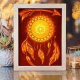 Dreamcatcher – Paper Cut Light Box File - Cricut File - 20x26cm - LightBoxGoodMan